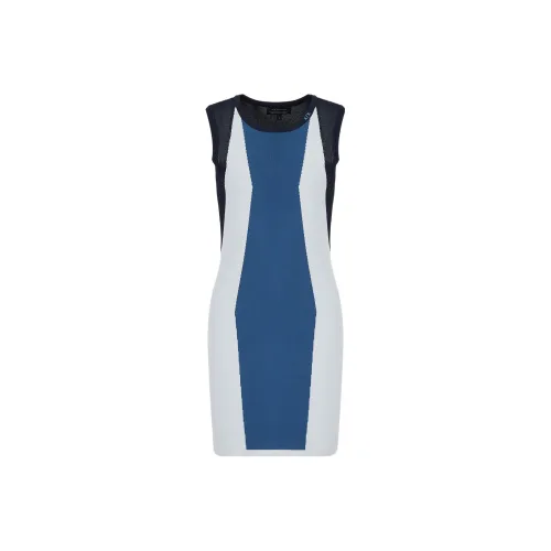 ARMANI EXCHANGE Sleeveless Dresses Women's Navy Blue