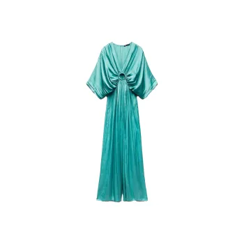 ZARA Jumpsuits Women's Lake Green