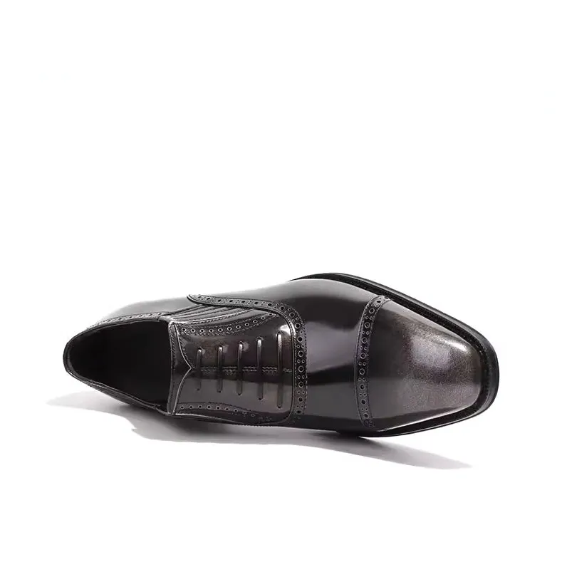 Bansley Dress Shoes Men Low Top-7