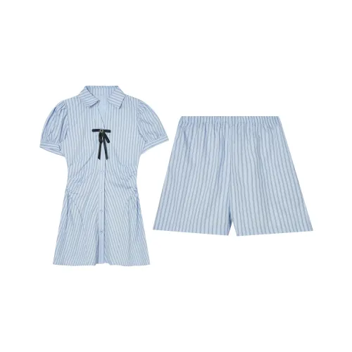 QYPRF Shirt Matching Sets Women's