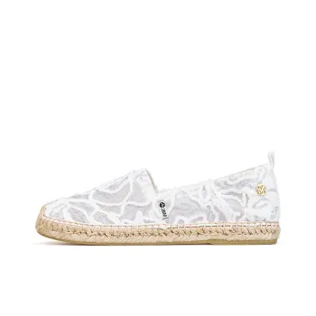 Joy&Mario Espadrilles Women's White/Black/Apricot
