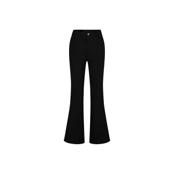JZ. ANNAKRO Casual Pants Women's Plain Black