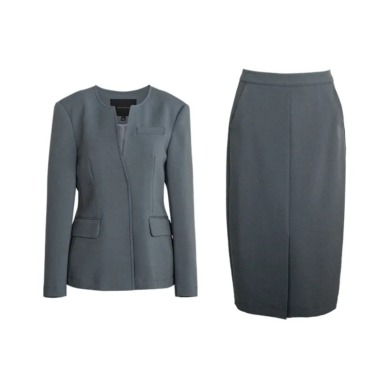 ROEYSHOUSE Business Suits Women's Gray-0