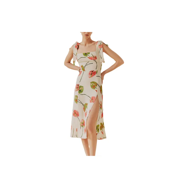 Reformation Slip Dresses Women's Cali Color-0