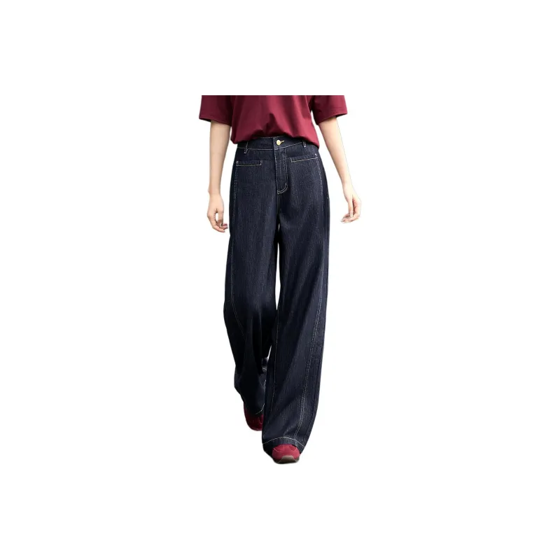 XWI Jeans Women's Color Lock Blue-0