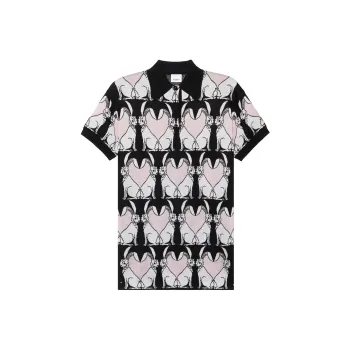 Burberry SS23 The Year Of The Rabbit SS23 Short Sleeved Dresses Women's Black