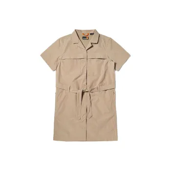 Timberland Short Sleeved Dress Women's Light Mud