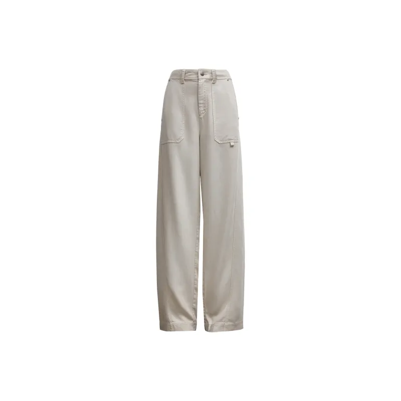 SEASON HIGH Casual Pants Women's Birch White-0