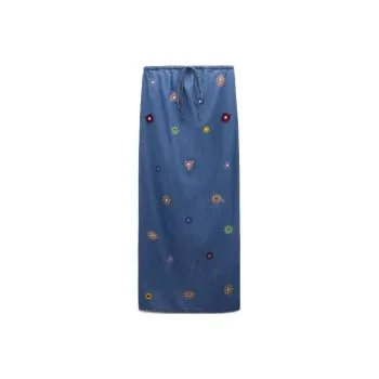 ZARA Sleeveless Dresses Women's Blue