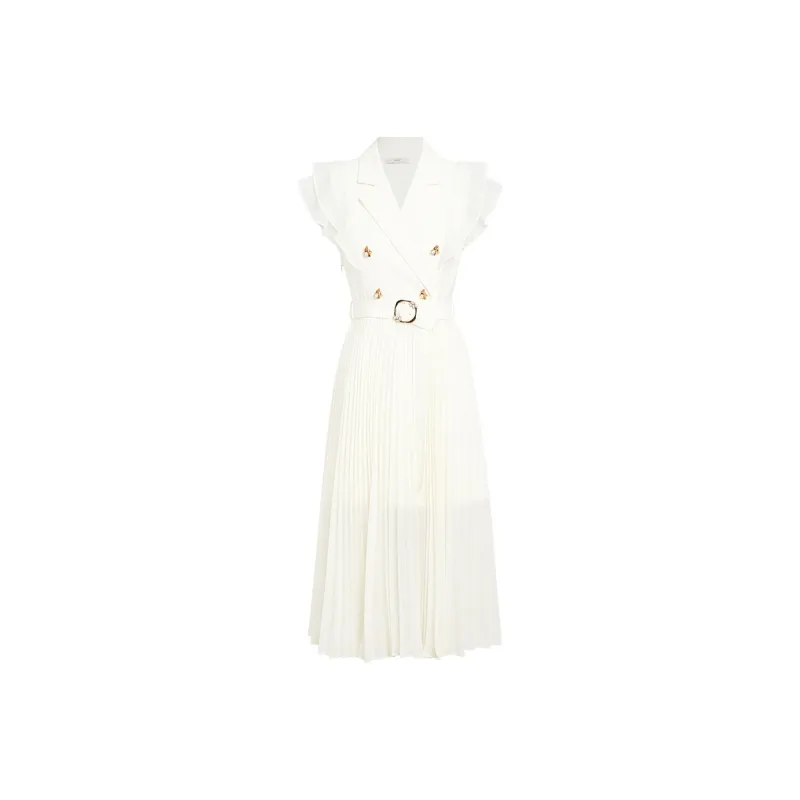 AUI Short Sleeved Dresses Women's Apricot-0