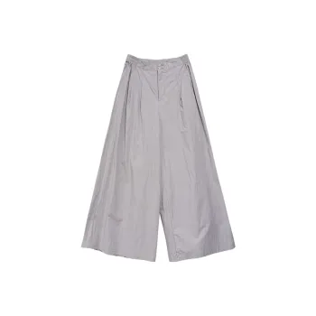 KERANPUJIAN Casual Pants Women's Cool Capital Gray