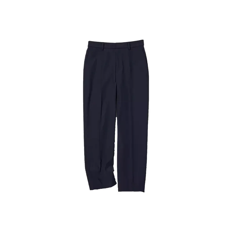 UNIQLO Suit Trousers Women's Navy Blue-0