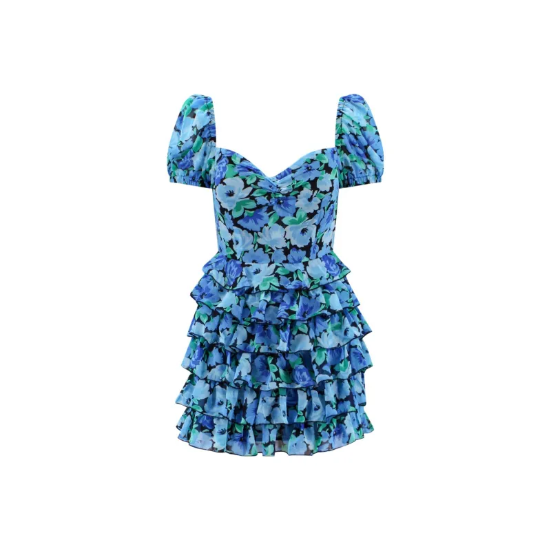 Rotate Sleeveless Dresses Women's Blue-0