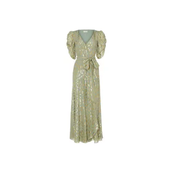 Temperley London Kyra Wrap Maxi Dress