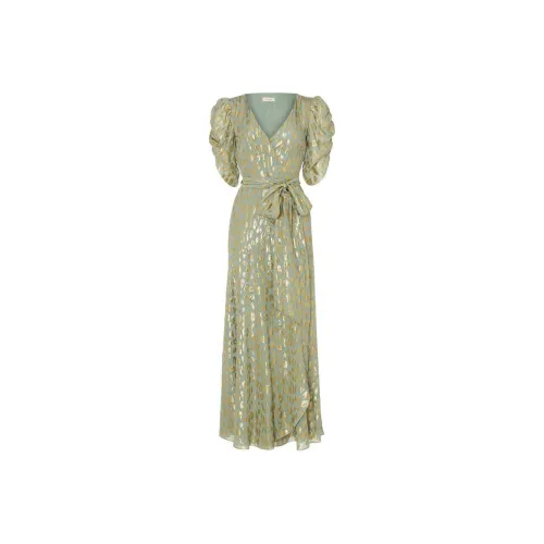 Temperley London Kyra Wrap Maxi Dress