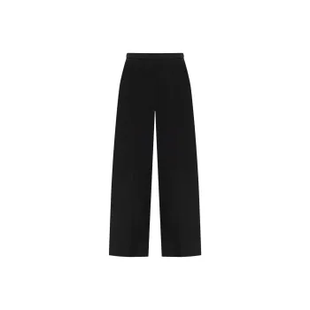 THEORY High Waist Straight Leg Trousers