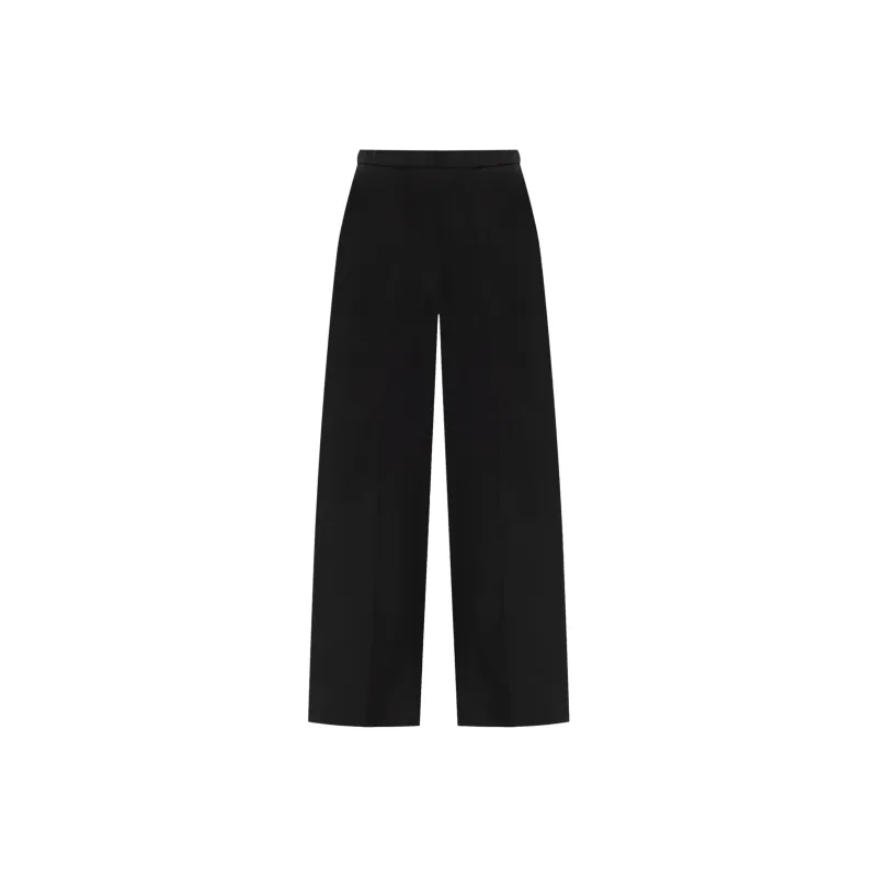 THEORY High Waist Straight Leg Trousers-0