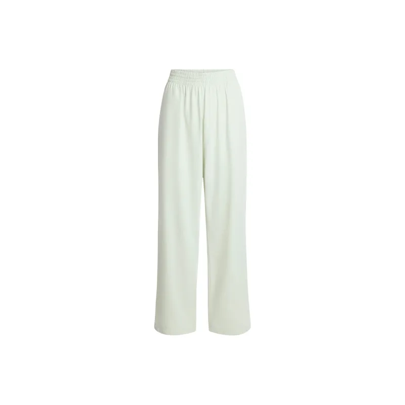 SKIMS SS25 COTTON JERSEY WIDE LEG PANT Casual Pants Women's SPEARMINT/Spearmint-0