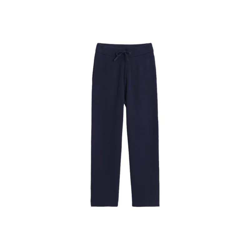 GAP Knitted Sweatpants Women's Navy Blue-0