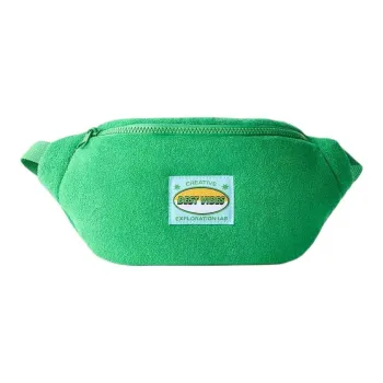 ZARA Cotton Fanny Pack Kids' Green