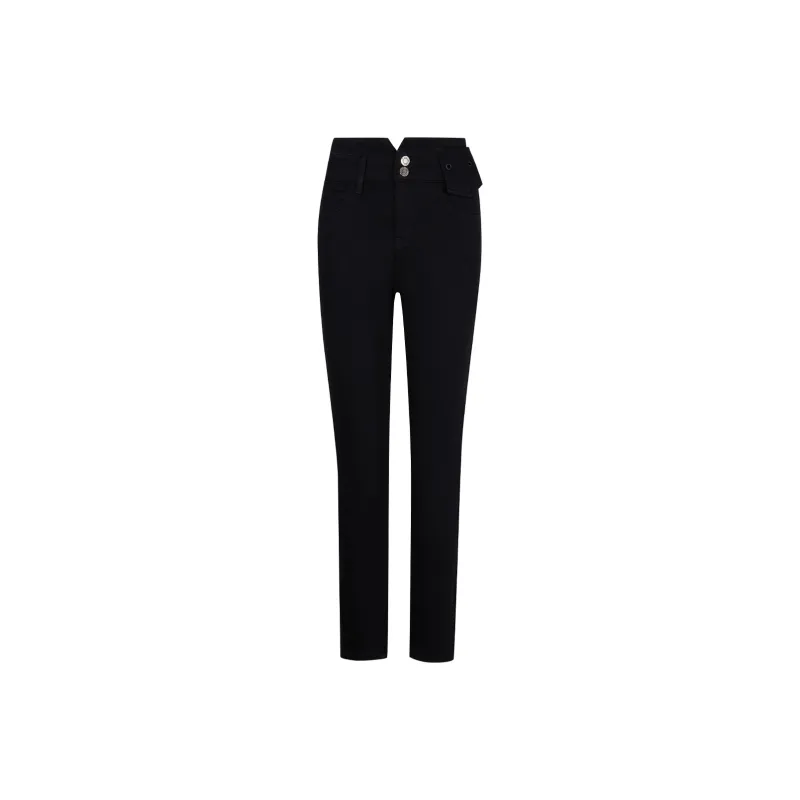JESSYLINE Jeans Women's Black-0