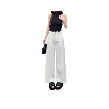 XIAOJUCHUANLI Jeans Women's Apricot