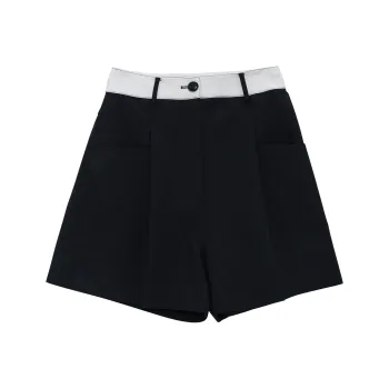 Fstudio Casual Shorts Women's Navy Blue