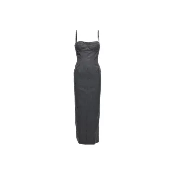 THOM BROWNE Corset-Style Sleeveless Pencil Dress