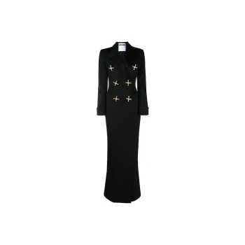 MOSCHINO Long-Sleeved Dresses Women's Black