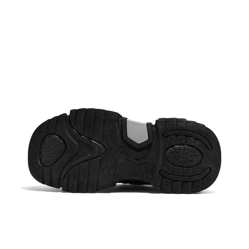 PNKE Slip Resistant, Abrasion Resistant, Breathable, Height Increasing Low Top Chunky Sneakers Men's-10