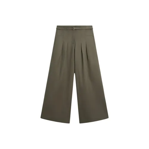 Massimo Dutti Casual Pants Women's Dark Green