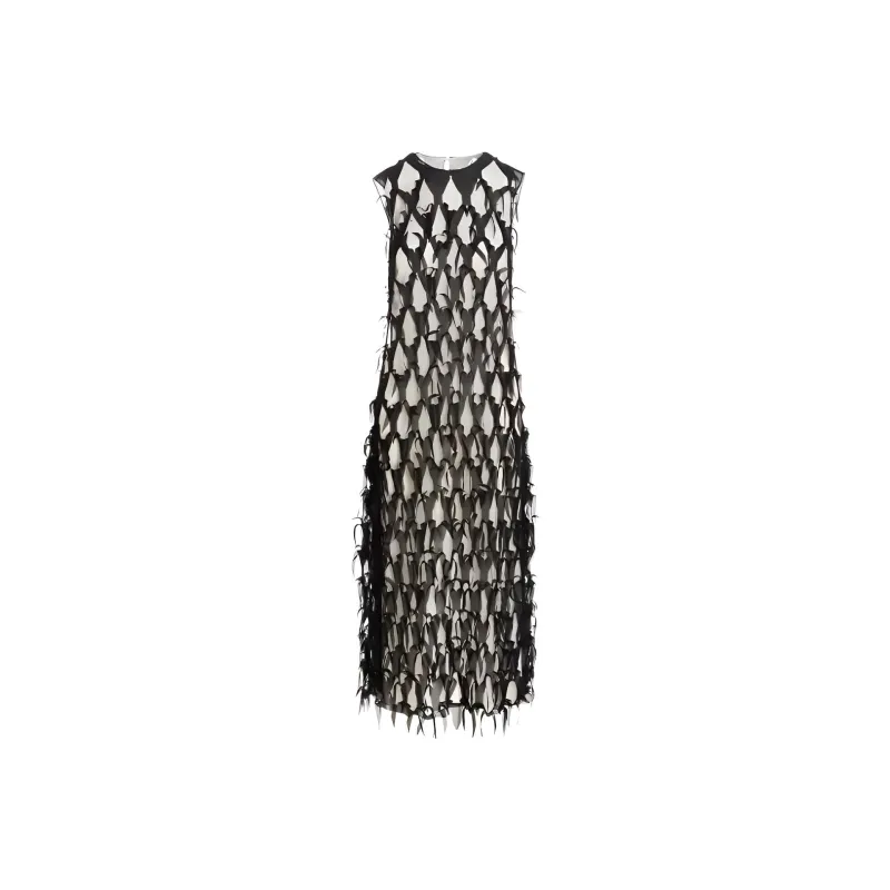 Maison Margiela Sleeveless Dresses Women's Black-0