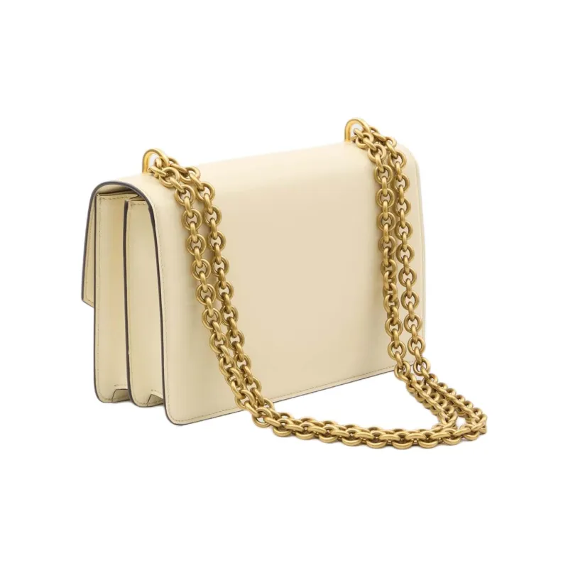 Valentino GARAVANI Calfskin Shoulder Bag Women's White-2