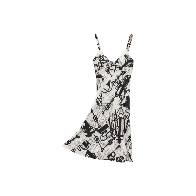 HERMES SS22 Sleeveless Dress Women's White-0