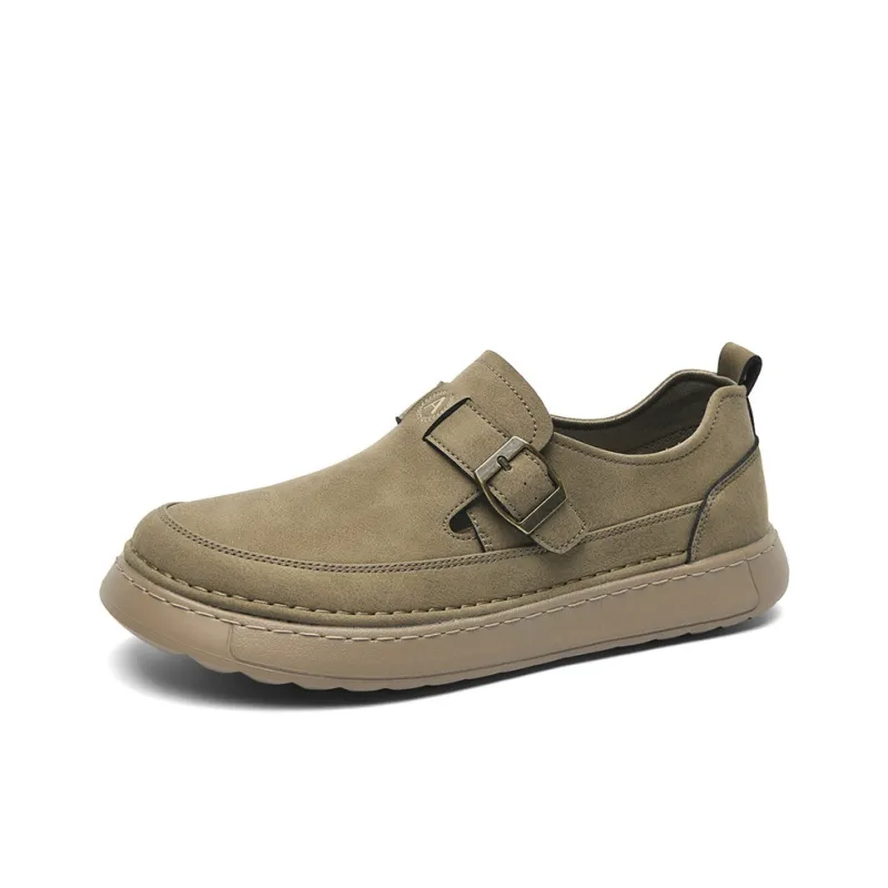 AOKANG Slip Resistant, Abrasion Resistant, Lightweight, Height Increasing Low Top Casual Shoes Men's-8