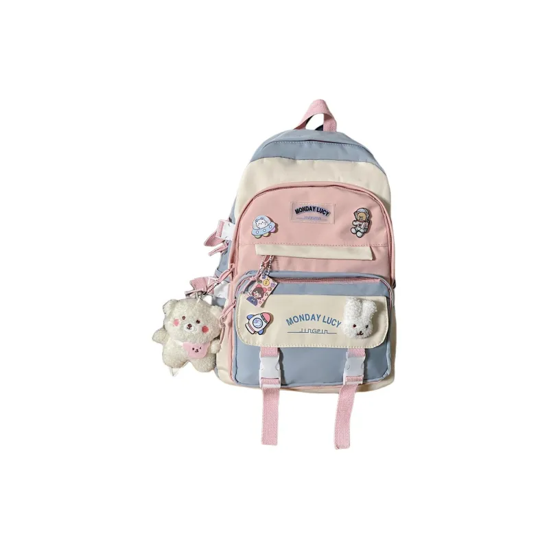 CARTELO Nylon Backpack Regular Unisex Multicolor-4