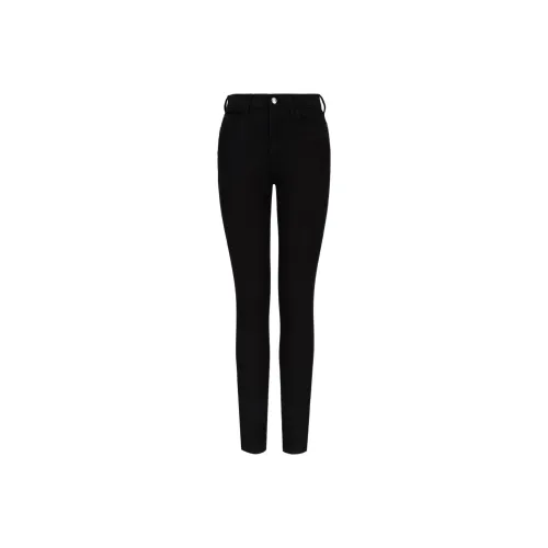 EMPORIO ARMANI J20 High waisted Super skinny Leg Jeans In Stretch Denim