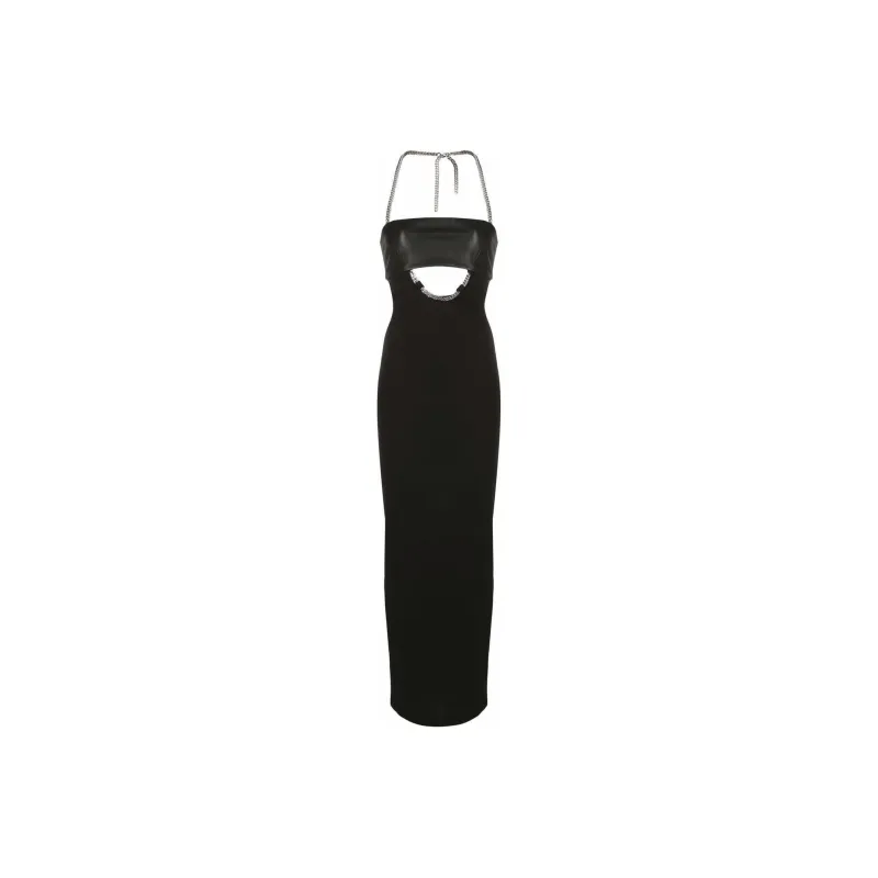 1017 ALYX 9SM Cut Out Chain Linked Maxi Dress-0