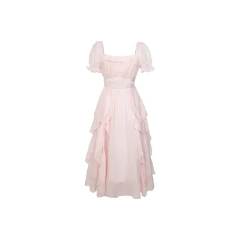 GUOZHEN Short Sleeved Dress Women's