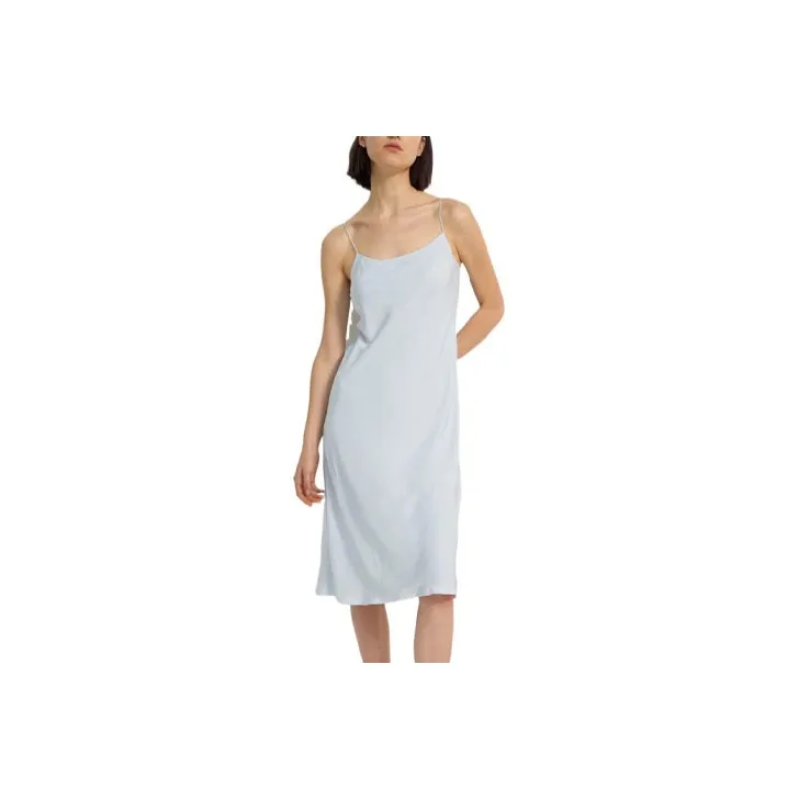 THEORY Slip Dresses Women's Blue-0