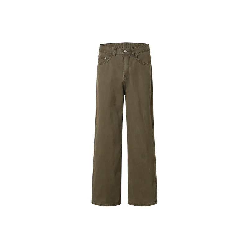 YUZHAOLIN Straight Fit Wide Leg Long Pants Unisex-4
