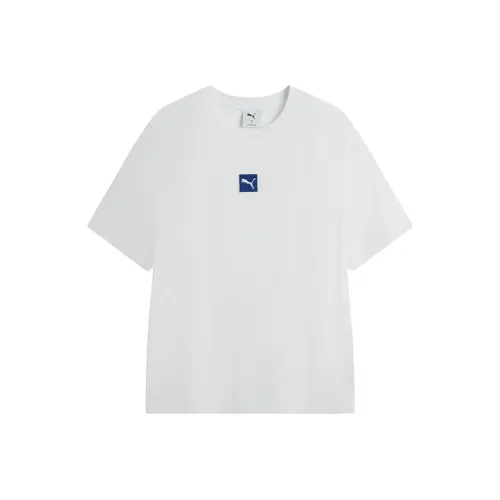 PUMA T Shirts Unisex White