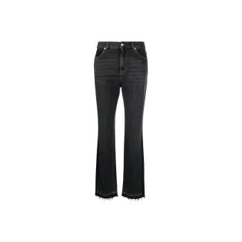 Alexander McQueen Flared Denim Jeans