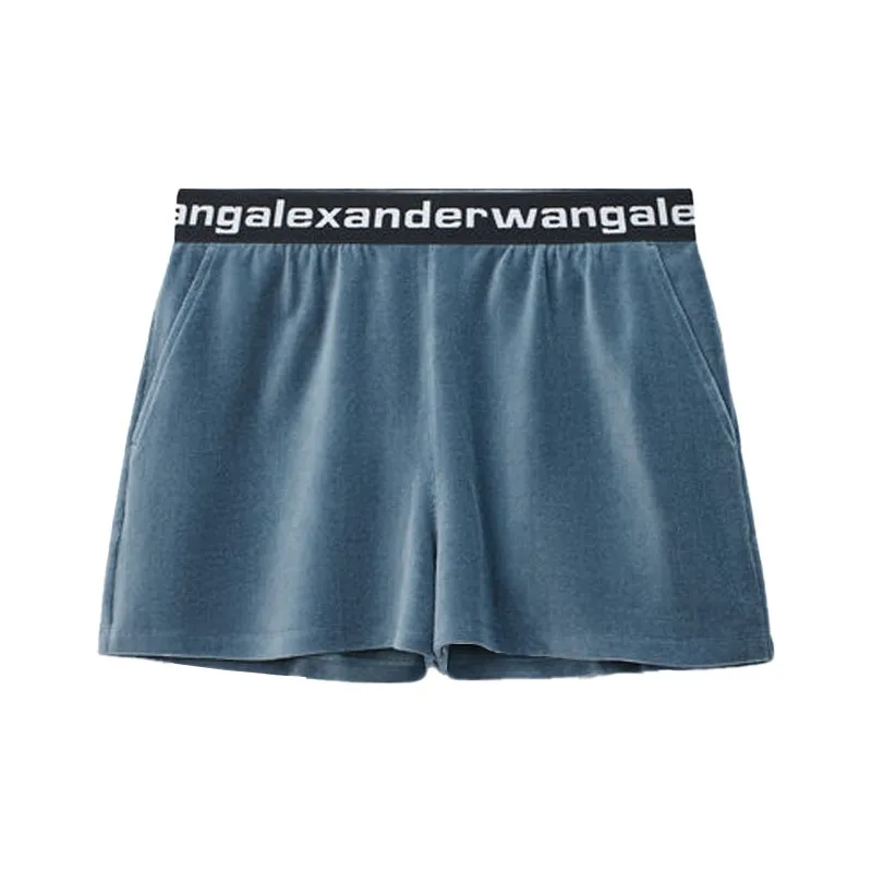 Alexander Wang Casual Shorts Women's Ice Blue-0