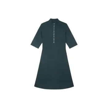 THEORY Short-Sleeved Dresses Women's Dark Green