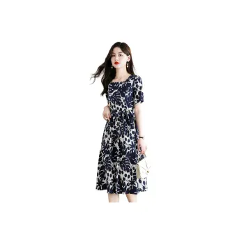 Mylan Short Sleeved Dresses Women's Blue