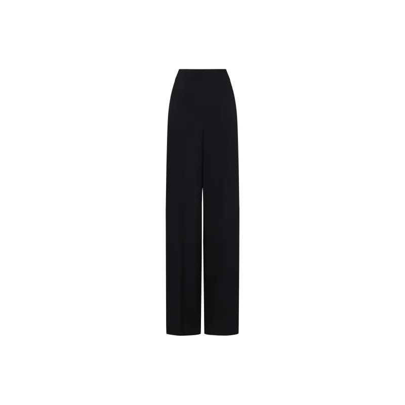 EMPORIO ARMANI Crepe Trousers-0