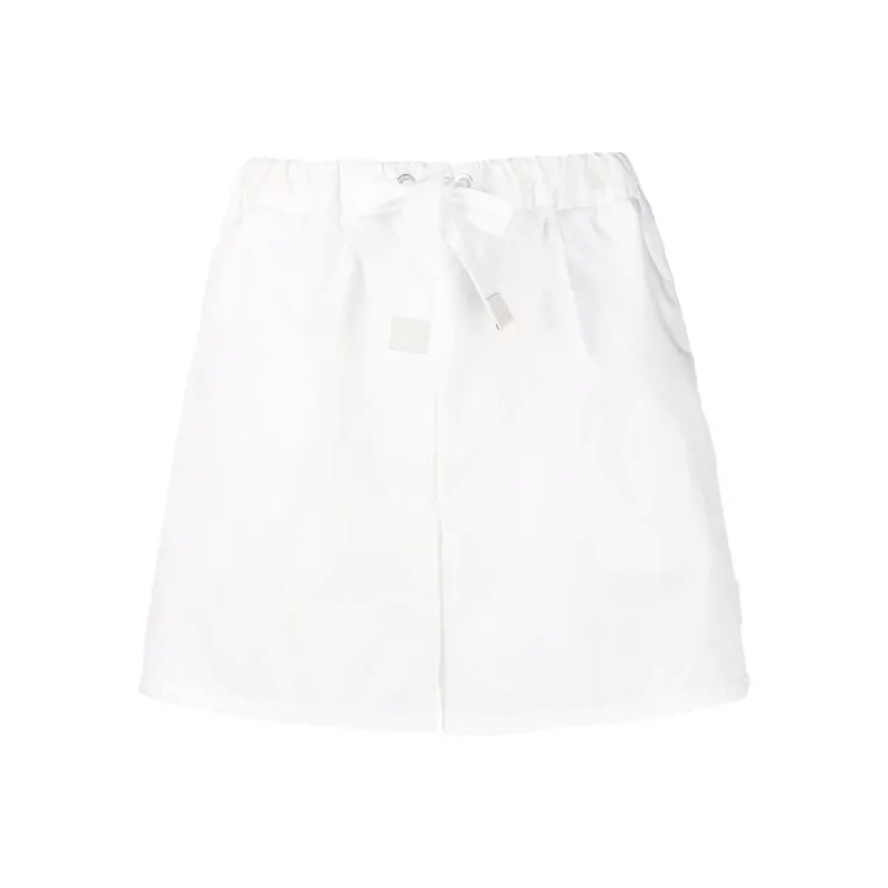Moncler High waisted Drawstring Shorts-0