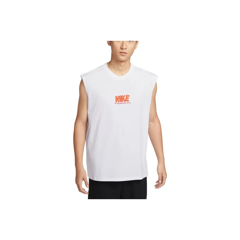Nike Tank Tops Men White-0