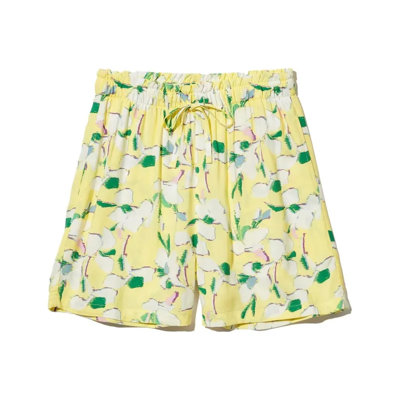 UNIQLO Casual Shorts Women's Apricot Yellow-0